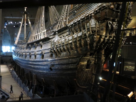 side view of ship